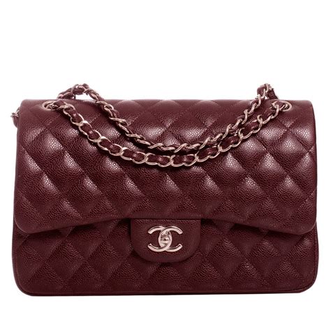 chanel classic flap bag burgundy|Chanel flap bag buy online.